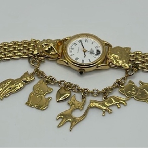 Kirks Folly Accessories - KIRKS FOLLY cat’s vintage watch